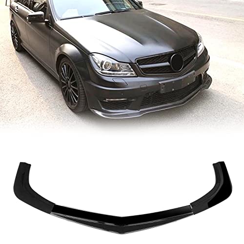 HFJFDQ Kohlefaser-Optik/schwarzglänzender Frontspoiler-Stoßstangenlippe, Unterer Splitter Für B&ENZ W204 C63 Limousine 4-Türer 2012–2014 HFJFDQ Kohlefaser-Optik/schwarzglänzender Frontspoiler-Stoßstangenlippe, Unterer Splitter Für B&ENZ W204 C63 Limousine 4-Türer 2012–2014 von HFJFDQ