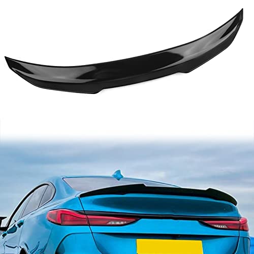 HFJFDQ PSM Style Auto Heckspoiler Flügel Splitter Lippe Kohlefaser Optik/Glänzend Schwarz Klappenverkleidung Für 2er F44 228i 2020-2022 von HFJFDQ