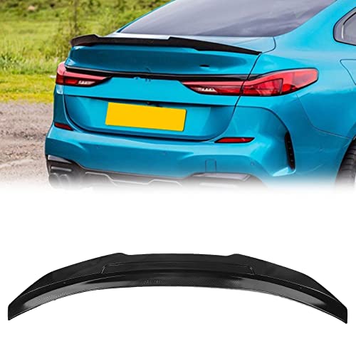 HFJFDQ PSM Style Auto Heckspoiler Flügel Splitter Lippe Kohlefaser Optik/Glänzend Schwarz Klappenverkleidung Für 2er F44 228i 2020-2022 von HFJFDQ