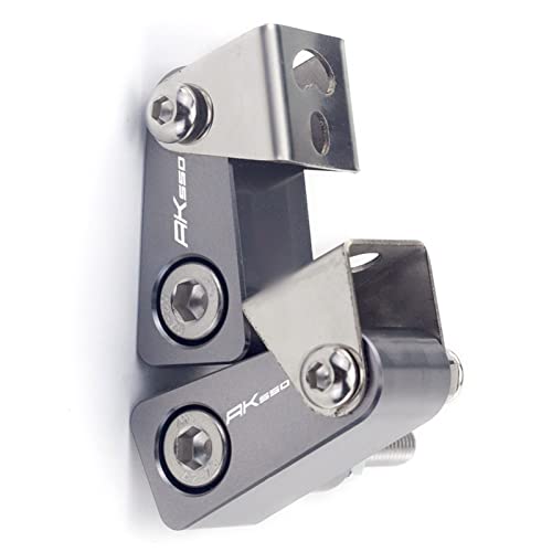 HFJFDQ Universal-CNC-Aluminium-Motorrad-Untergabelhalterung, Nebelscheinwerferhalter, Blinkerhalterung Für KYMCO AK550 AK 550 HFJFDQ Universal-CNC-Aluminium-Motorrad-Untergabelhalterung, Nebelscheinwerferhalter, Blinkerhalterung Für KYMCO AK550 AK 550 von HFJFDQ