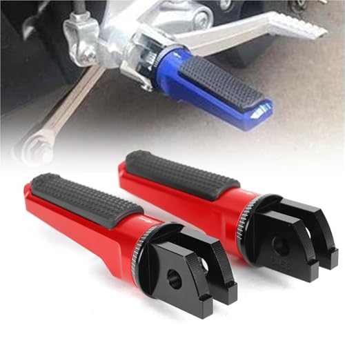 HFJFDQ Vorne Fußrasten Fußrasten Für Y&amaha MT07 MT09 MT 07 09 Tracer GT FZ6 F&Azer FJR1300A/ALS XSR700 XSR900 XSR 700 900 XJ6 Diversion von HFJFDQ