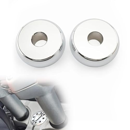 Zubehör Motorrad Lenker Riser Spacer Kit 17MM Für H&Arley Softail Breakout 2013-2023 Dyna Low Rider FXDL 2006-2017 Schwarz Chrom von HFJFDQ