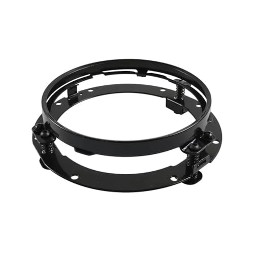 HFMVMLMI Motorrad Scheinwerferhalterung Runde Scheinwerfer Adapter Montage Ring Halterung Gabel Scheinwerfer Gabel Halterung Für Touring Für Softail FLD von HFMVMLMI