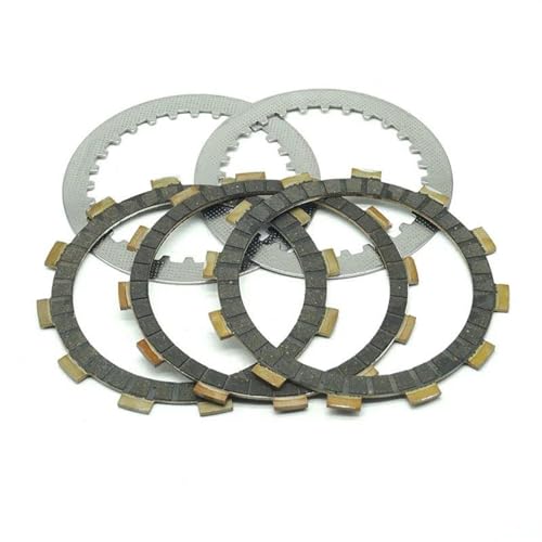 HFMXZHI Kupplungsreibscheiben Für Suzuki VL125 Intruder LC VL 125 2000 2001 2002 2003 2004 2005 2006 2007 Motorrad Kupplung Reibung Disc Stick Stahl Platten Kit von HFMXZHI