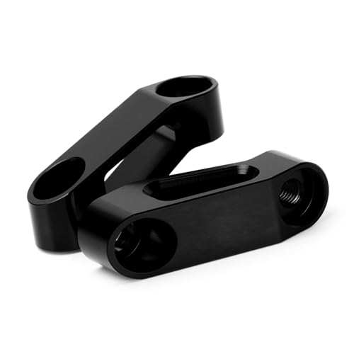 HFMXZHI Spiegelteile Für BMW C400X C400GT C650GT C650 GT C400 X GT C 400 650GT Motorrad Rückspiegel Riser Verlängerung Verlängern Adapter Halterung(Nero) von HFMXZHI
