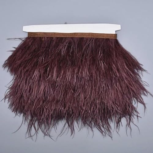 10 Meter farbige Straußenfedern auf Bandbesatz, 8–10 cm, Rockfransen auf Band, Straußenfederbesatz, Nähbesatz, Dekoration, Farbe 19 10 Meter farbige Straußenfedern auf Bandbesatz, 8–10 cm, Rockfransen auf Band, Straußenfederbesatz, Nähbesatz, Dekoration, Farbe 19 von HFNCE