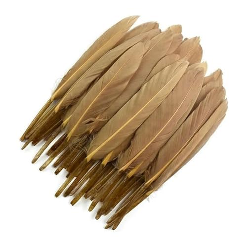 100 Stück/Lot Schöne Entenfedern für Handarbeiten 10-16 cm/4-6 Zoll Farbige Gänsefedern Schmuck Handarbeiten Zubehör-Khaki 100 Stück/Lot Schöne Entenfedern für Handarbeiten 10-16 cm/4-6 Zoll Farbige Gänsefedern Schmuck Handarbeiten Zubehör-Khaki von HFNCE