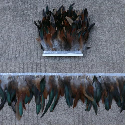 15–20 cm bunte Hahnenfederbesatzband, Hühnerfedern, Fransen, dekoratives Kleidzubehör, Karnevalsfedern, Borten, 1 mt/los, 02–5 m 15–20 cm bunte Hahnenfederbesatzband, Hühnerfedern, Fransen, dekoratives Kleidzubehör, Karnevalsfedern, Borten, 1 mt/los, 02–5 m von HFNCE
