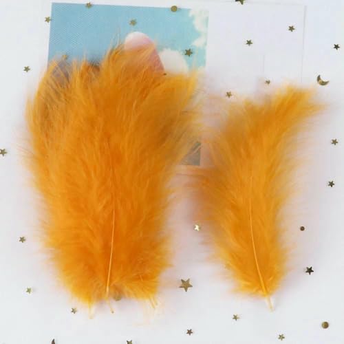 4-6 Zoll natürliche Truthahnfedern, flauschig für Dekoration, Haar, kreative Freizeit, DIY, Bastelbedarf, Federn, Plumas, Dekor, 17-500 Stück 4-6 Zoll natürliche Truthahnfedern, flauschig für Dekoration, Haar, kreative Freizeit, DIY, Bastelbedarf, Federn, Plumas, Dekor, 17-500 Stück von HFNCE