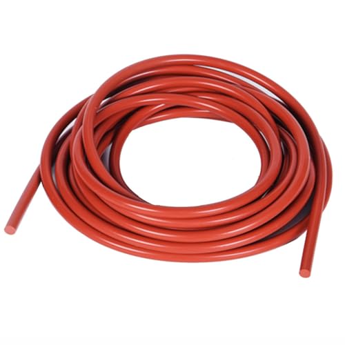 1 Stück 5 M 4/5/6/8/10/12/15/16/18/20 Mm Durchmesser Roter Silikon-Rundstreifen, Hochtemperaturbeständiger Gummi-Dichtungsstreifen(Dia 16mm) von HFRSE