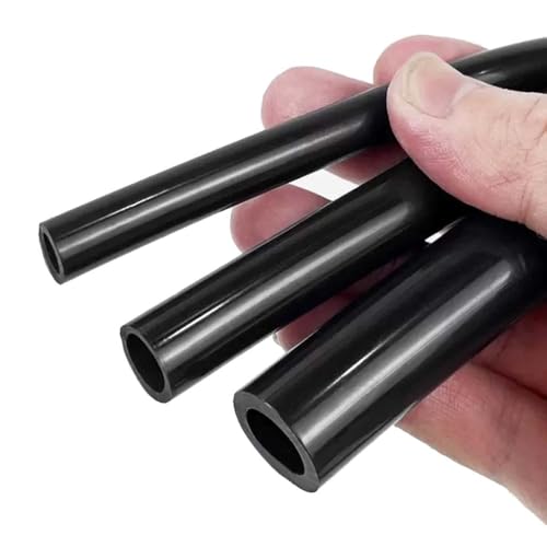 1 m Innendurchmesser 10–25 mm, lebensmittelechter schwarzer Silikonschlauch, hitzebeständig, flexibel, Silikagel-Rohr, Weichgummischlauch for Aquarium-Luftpumpen, 1 Stück(25x31mm) von HFRSE