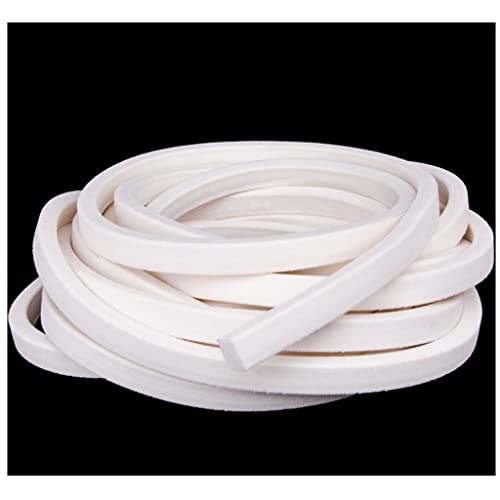 3 M Weißer Silikonschaumstreifen, 2 X 10 Mm – 30 X 30 Mm Quadratischer Silikonschaumstreifen For Dichtungszwecke, Akustikschaumabdichtung(8x10mm) von HFRSE