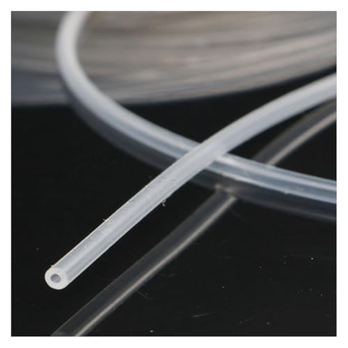 5 M Silikon-Kapillarrohr, 0,5 Mm, 0,8 Mm, 1 Mm, 2 Mm, Lebensmittelechter Schlauch, Silikonkautschukrohr, Dünne Rohrschutzhülle, 1 Stück(0.5 x 1.5mm) von HFRSE