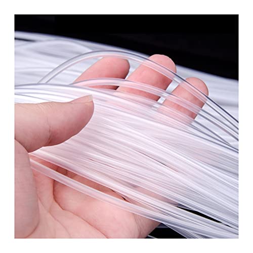 ANWUYANG 10m Silikon Transparenter Kapillarschlauch, 0,5 1 2 3 4 5 6mm Lebensmittelschlauch Silikonkautschukrohr, Kapillarschutzhülle (Color : 0.3 * 0.8mm) von HFRSE