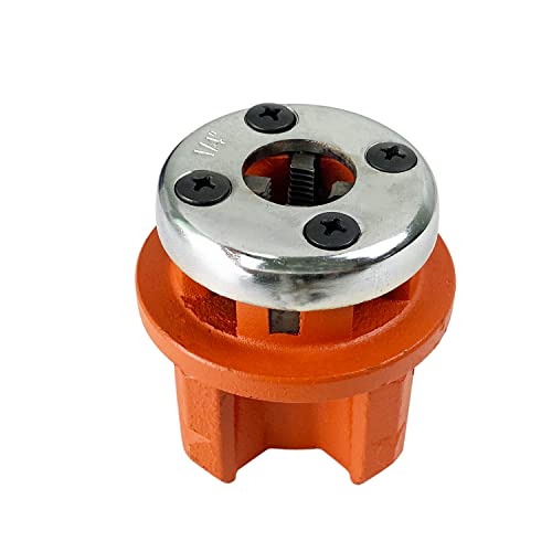 HFS (R Rohr Einfädelwerkzeug Ratsche Rohr Einfädler stirbt Ratsche Rohr Einfädelwerkzeug Kit Ersatz 1/4 Zoll von HFS