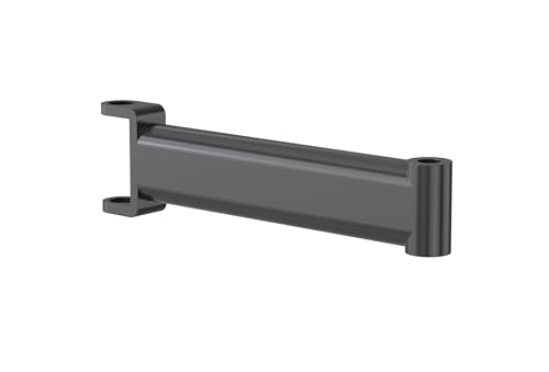 HFTEK - 18,5cm Verlängerungsarm für Monitorhalterung MS-Serie – Bildschirmarm-Zwischenelement – Erweiterung für größere Monitore – Kompatibel mit VESA Monitorhalterung – Aluminium, Schwarz (MS185) von HFTEK