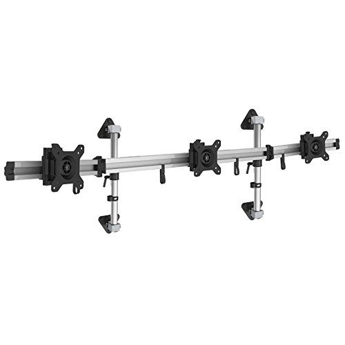 HFTEK 3fach-Wandhalterung Monitorarm Halter für DREI Bildschirme von 15-27 Zoll (MP230W40-N) von HFTEK