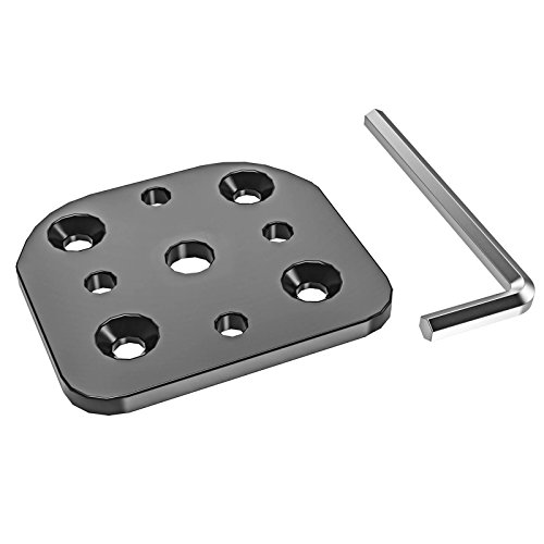 HFTEK Zubehör für Monitorhalterung - Tischlochplatte - Tischlochmontage-Set (HF22MB) von HFTEK