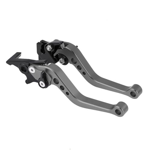 HFVUYAR Kupplungshebel CNC-Legierung Motorradbremsgriff Universal Für Motorradmodifikation CNC-Motorradkupplungstrommelbremshebelgriff von HFVUYAR