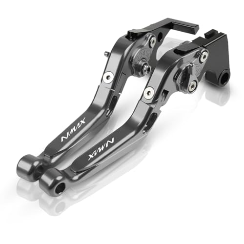 HFVUYAR Kupplungshebel Für NMAX125 NMAX150 NMAX155 V1 V2 V3 2015-2023 CNC Kupplungshebel Bremshebelsatz Einstellbare Klappgriffhebel von HFVUYAR