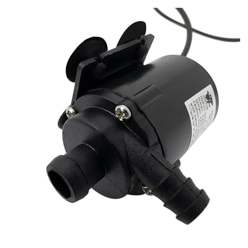 HFWRDVJCM DC4-6V/6-12V 280L/H Hub 220CM Mini Leise Bürstenlosen Motor Tauchpumpe Computer Wasser-gekühlt Aquarium Bodenlose Kultur Pumpe(DC Female Connector) von HFWRDVJCM