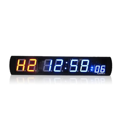 HFWRDVJCM Digitale Fitnessstudio-Wanduhr, elektronischer LED-Intervall-Timer von HFWRDVJCM