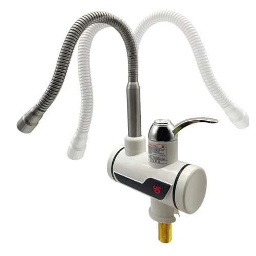 HFWRDVJCM Durchlauferhitzer, Wasserhahn, Dusche, Durchlauferhitzer, elektrischer Wasserhahn, Heizung, sofortiges Warmwasser for Küche und Badezimmer(SoftPipe) von HFWRDVJCM