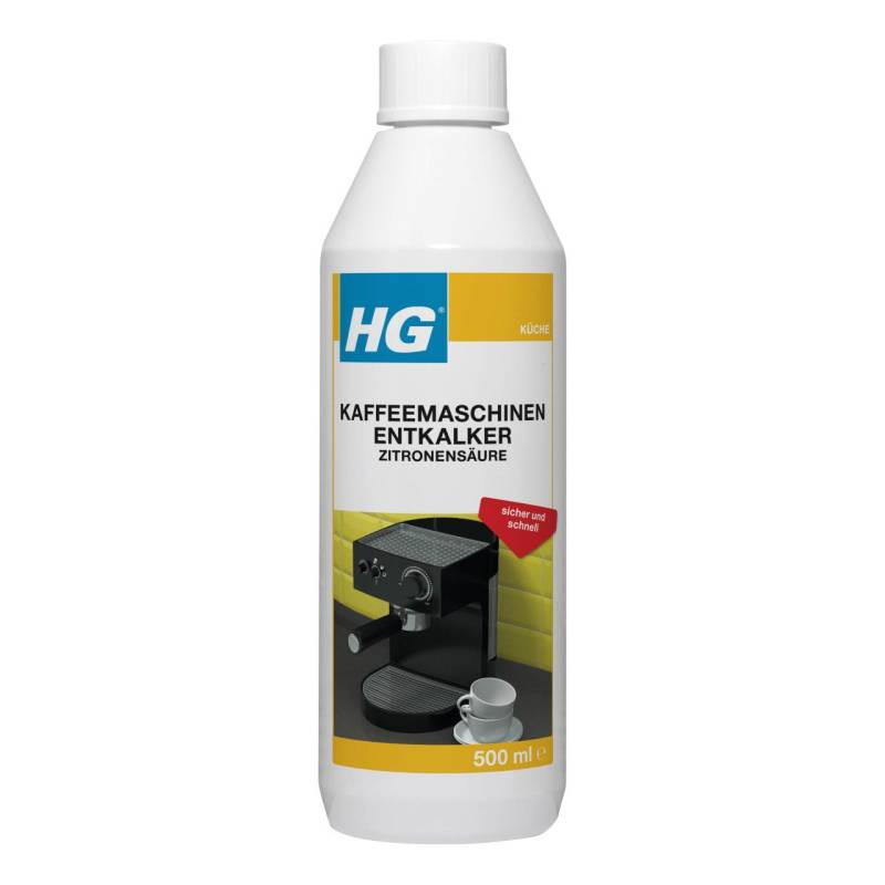 HG Kaffeemaschinen Entkalker Zitronensäure 500 ml von HG International