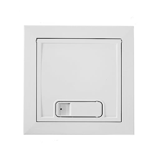 Hg hava Revisionsklappe 20 x 20 cm, Revisionstür mit Verschluss, Klappe für Revisionsschächte, Wartungsklappe aus Kunststoff, Inspektionstür, Revisionsöffnung, Inspektionsklappe von HG hava