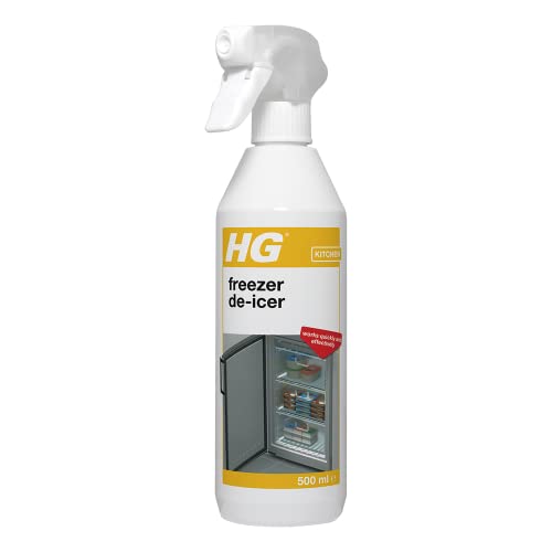 HG Freezer De-Icer 500 ml - Freezer Defroster to Remove Ice Super Fast - Easy to Use von HG