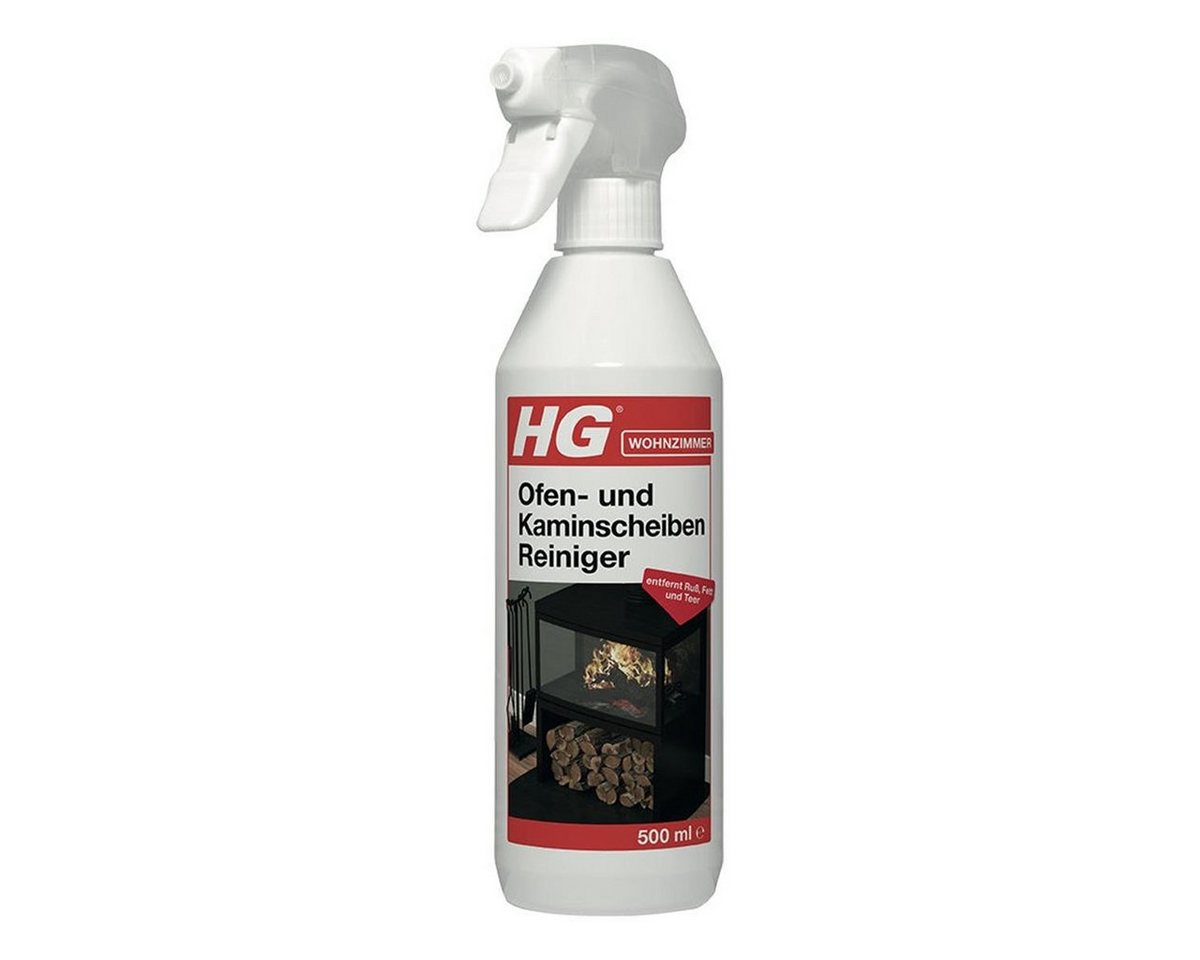 HG HG Ofen- und Kaminscheiben-Reiniger 500ml - Löst Rost, Fett und Teer (Glasreiniger von HG
