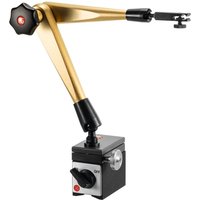 Hydraulisches Magnet-Messstativ (mit Fuß) mit hydraulischer Feineinstellung am Fuß, Ausladung: 400 mm - HG von HG