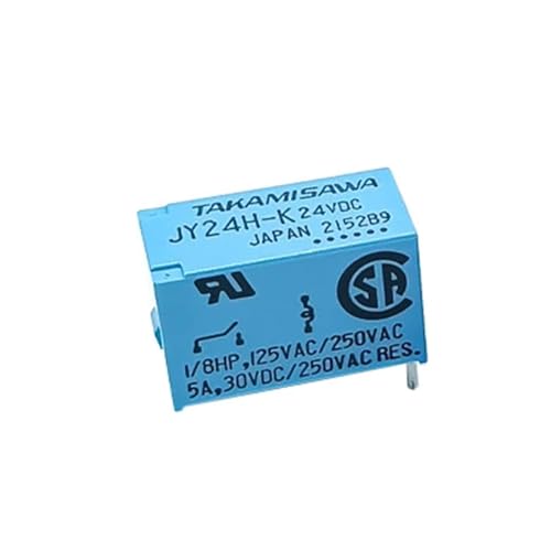 1-5 Teile/los JY5H-K 5VDC JY12H-K 12VDC JY24H-K 24VDC 5A 30VDC/250VAC 4PIN Signal Relais(5PCS,JY24H-K(24V)) von HGADAWTEL