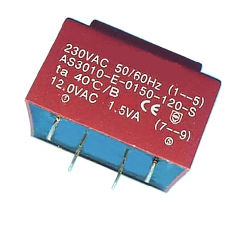1 STÜCK 1,5 VA 230 V auf 12 V gekapselter Transformator AS3010-E-0150-120-S ersetzt EI30-10-03 / ersetzt 44328 1 STÜCK 1,5 VA 230 V auf 12 V gekapselter Transformator AS3010-E-0150-120-S ersetzt EI30-10-03 / ersetzt 44328 von HGADAWTEL