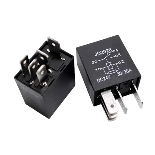 10 stücke Automotive Relais JD1926 JD1927A JD2927A JD2926 12V/24V 4-pin 5-pin Öl Pumpe licht Nebel Lampe Relais(JD2926 24V 5PIN) von HGADAWTEL