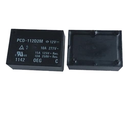 12V Relais PCD-112D2M PCD112D2M PCD 112D2M 12VDC DC12V 15A 4PIN(5PCS) von HGADAWTEL