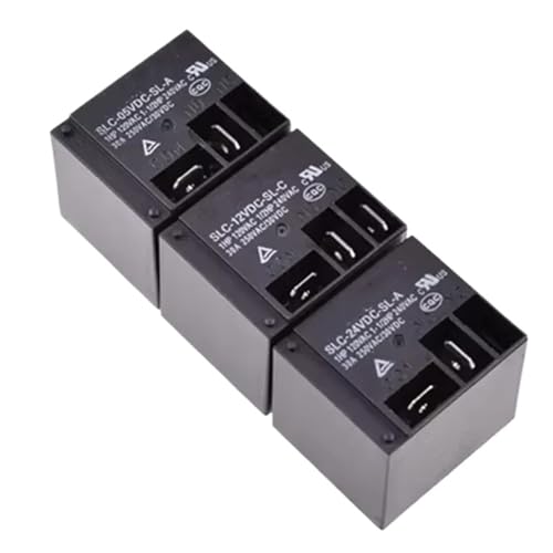 2 stücke Relais T91 SLC-05VDC-SL-C SLC-12VDC-SL-C SLC-24VDC-SL-C 5V 12V 24V PCB Leistungsrelais 30A 250V 5PIN(SLC-24VDC-SL-C) von HGADAWTEL