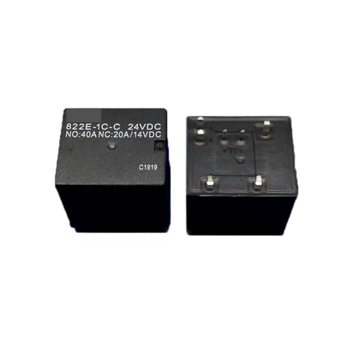 24V Relais 822E-1C-C-24VDC 822E-1C-C 822E 1C C 822E1CC Signal Hochleistungsrelais 24VDC DC24V 24V 40A 7PIN(10PCS) von HGADAWTEL