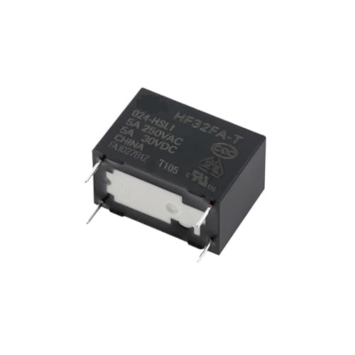 24V Relais HF32FA-T-024-HSL1 HF32FA T 024 HSL1 HF32FAT024HSL1 Ein Satz Schließer 24VDC DC24V 24V 5A 250VAC 4PIN(50PCS) von HGADAWTEL