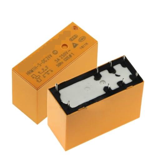 24V Relais HRM1H-S-DC24V-C HRM1H S DC24V C HRM1HSDC24VC Zwei Gruppen von Umwandlung DC24V 24VDC 24V 5A 8PIN(40PCS) von HGADAWTEL