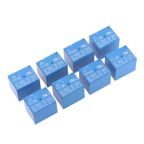 5 STÜCKE 5PIN Relais SRD-05VDC-SL-C SRD-06VDC-SL-C SRD-09VDC-SL-C SRD-12VDC-SL-C SRD24VDC-SL-C 10A 250VAC(SRD-06VDC-SL-C) von HGADAWTEL