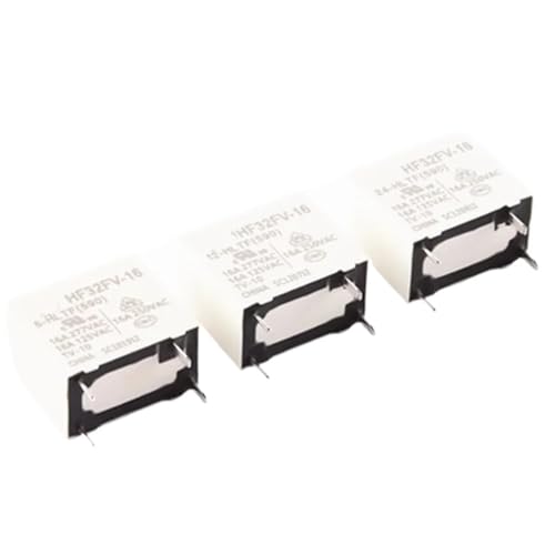 5 stücke Leistungsrelais HF32FV-16-5-HLTF HF32FV-16-12-HLTF HF32FV-16-24HLTF 4PIN 16A 5V 12V 24V(HF32FV-16-12-HLTF) von HGADAWTEL