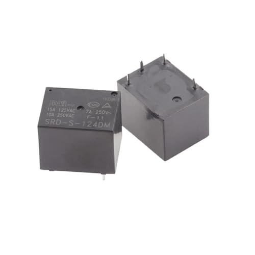 5PCS SRD-S-105DM SRD-S-112DM SRD-S-124DM SRD-S-148DM 4PIN 10A 5VDC 12VDC 24VDC Power Relais Austauschbare (JQC) HF3FF(SRD-S-124DM 24V 4PIN) von HGADAWTEL