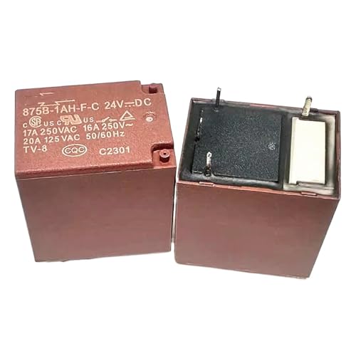 875B-1AH-C-24VDC 875B-1AH-FC-24VDC 875B-1AH-C-12VDC Leistungsrelais 17A 250VAC 4 Stifte(875B-1AH-F-C-24VDC) von HGADAWTEL