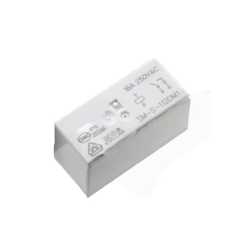HEIßER 12V relais SM-S-112DM1 SM S 112DM1 SMS112DM1 12VDC DC12V 12V 16A 250VAC 6PIN(10PCS) von HGADAWTEL