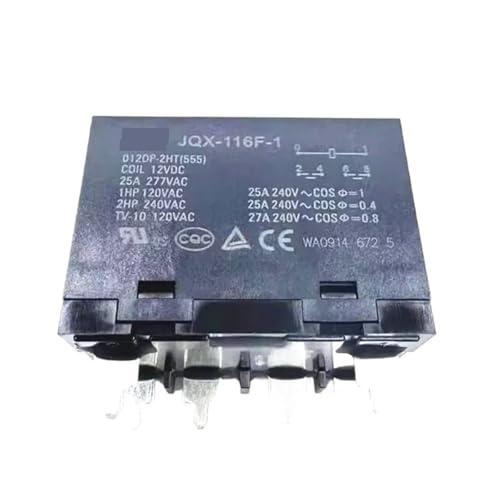 JQX-116F-1 012DP-2HT JQX116F1 012DP2HT 12V DCV12 12DCV 25A 6PIN relais(2PCS) von HGADAWTEL