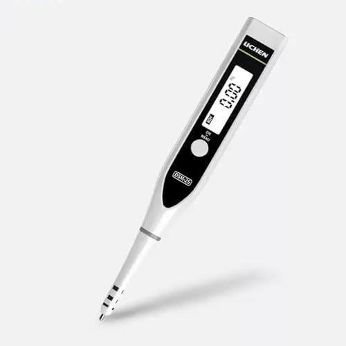HGAYUBDV Digitaler Salzgehalt-Messstift, LCD-Hintergrundbeleuchtung, Temperaturauflösung 0,1 °C, kann Temperaturen bis 99 °C messen, 3-s-Anzeige der Ergebnisse, for hausgemachte Suppenlake(DSM10) von HGAYUBDV