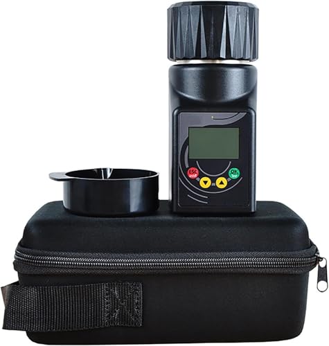 Tragbares Getreidefeuchtigkeitsmessgerät, Feuchtigkeitsanalysator mit LED-Anzeige, unterstützt 8 Sprachen, schaltet sich nach 30 Sekunden automatisch ab, Datenerhaltung, for 43 Getreidearten. Tragbares Getreidefeuchtigkeitsmessgerät, Feuchtigkeitsanalysator mit LED-Anzeige, unterstützt 8 Sprachen, schaltet sich nach 30 Sekunden automatisch ab, Datenerhaltung, for 43 Getreidearten. von HGAYUBDV