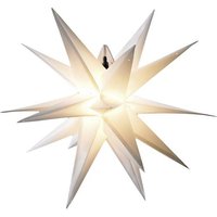 HGD CAS5162 LED-Weihnachtsstern Warmweiß LED Weiß Timer von HGD