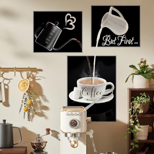 HGDESIGN® Wandtattoo Wandaufkleber Kaffee Kaffeetasse Wandsticker Wanddeko für Küche Esszimmer (A) von HGDESIGN
